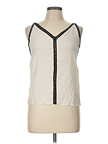 Sandro Sleeveless Silk Top (view 1)