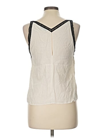 Sandro Sleeveless Silk Top (view 2)