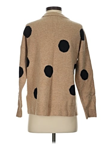 Madewell Dot Graystone Pullover Sweater in Coziest Yarn (view 2)