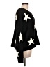 Francesca's 100% Polyester Stars Black Pullover Sweater Size L - photo 4