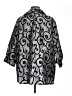 CARIBE 100% Polyester Silver 3/4 Sleeve Blouse Size M - photo 2