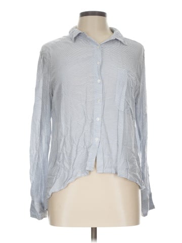 Girl Krazy Long Sleeve Button-Down Shirt (view 1)