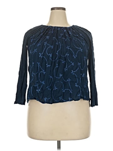 Mexicali Blues 3/4 Sleeve Blouse (view 1)