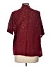 Ginger G. 100% Polyester Burgundy Cardigan Size L - photo 2