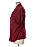 Ginger G. 100% Polyester Burgundy Cardigan Size L - photo 5