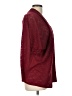 Ginger G. 100% Polyester Burgundy Cardigan Size L - photo 4