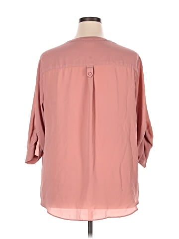 Torrid 3/4 Sleeve Blouse (view 2)