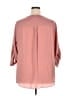 Torrid 100% Polyester Pink 3/4 Sleeve Blouse Size 3X Plus (3) - photo 2