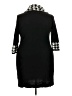 Studio One 100% Acrylic Black Casual Dress Size 3X - photo 2