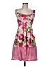 Nine West Tropical Pink Cocktail Dress Size 6 - photo 1