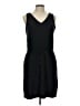 Soma Solid Black Casual Dress Size L - photo 1
