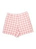 Dex 100% Polyester Checkered-gingham Pink Shorts Size S - photo 2