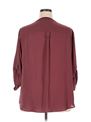 Torrid 3/4 Sleeve Blouse (view 2)