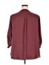 Torrid 100% Polyester Burgundy 3/4 Sleeve Blouse Size 3X Plus (3) - photo 2