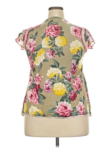 Mix Nouveau Short Sleeve Blouse (view 2)