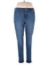 Jessica Simpson Solid Blue Jeans Size 18 - photo 1