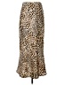 Zara Animal Print Brown Casual Skirt Size S - photo 2