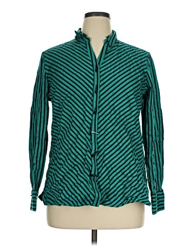 Ali Miles Long Sleeve Blouse (view 1)
