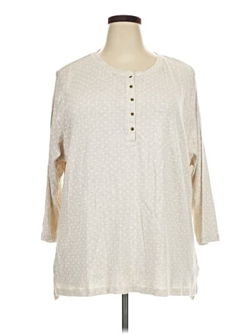 Chaps Long Sleeve Henley (view 1)