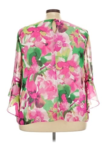 Kasper 3/4 Sleeve Blouse (view 2)