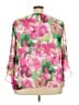 Kasper 100% Polyester Pink 3/4 Sleeve Blouse Size 3X - photo 2