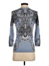 Talbots 100% Cashmere Paisley Blue Cashmere Pullover Sweater Size S (estimated) - photo 2