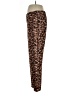 New Directions Animal Print Brown Casual Pants Size L - photo 5