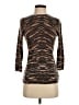 Talbots 100% Cashmere Animal Print Brown Cashmere Pullover Sweater Size S - photo 1