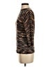 Talbots 100% Cashmere Animal Print Brown Cashmere Pullover Sweater Size S - photo 5