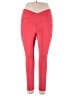 Fabletics Solid Red Active Pants Size XXL (estimated) - photo 1