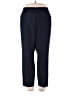 Investments Solid Blue Casual Pants Size 20 - photo 2
