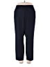 Investments Solid Blue Casual Pants Size 20 - photo 1