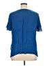 Phool 100% Rayon Blue Short Sleeve Top Size 1X - photo 2