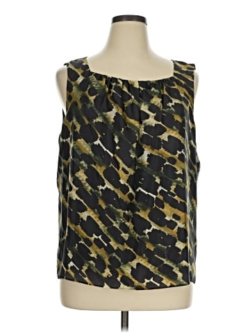 Lafayette 148 New York Sleeveless Silk Top (view 1)