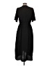 Gilli Solid Black Cocktail Dress Size L - photo 2