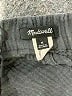 Madewell 100% Cotton Houndstooth Black Easy Pull-On Shorts in Lightspun Size M - photo 3