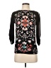 Final Touch 100% Polyester Black 3/4 Sleeve Blouse Size XXS - photo 1