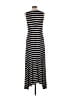 Max Studio Stripes Black Casual Dress Size L - photo 2
