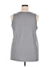 Torrid Gray Sleeveless T-Shirt Size 3X Plus (3) - photo 2