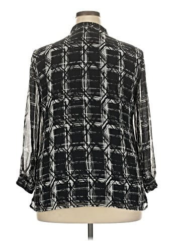 JM Collection 3/4 Sleeve Blouse (view 2)