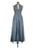 Bill Levkoff 100% Polyester Blue Cocktail Dress Size 14 - photo 2