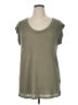 Festi Gray Short Sleeve Top Size 1X Plus (1) - photo 1