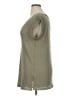 Festi Gray Short Sleeve Top Size 1X Plus (1) - photo 5
