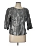 Yansi Fugel 100% Linen Silver Jacket Size L (estimated) - photo 1
