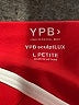 YPB Red Swimsuit Top Size Lg Petite - photo 3
