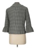 Sweet Suits 100% Polyester Houndstooth Gray Blazer Size 12 - photo 2