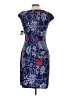 Kasper Print Blue Casual Dress Size 10 - photo 2