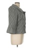 Sweet Suits 100% Polyester Houndstooth Gray Blazer Size 12 - photo 4
