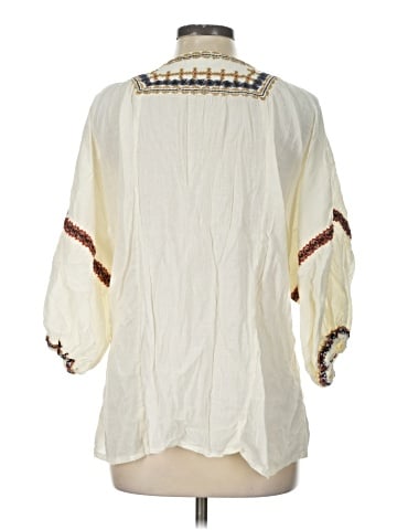 Max Studio 3/4 Sleeve Blouse (view 2)