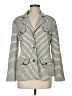 Chico's Stripes Ivory Blazer Size Med (1) - photo 1